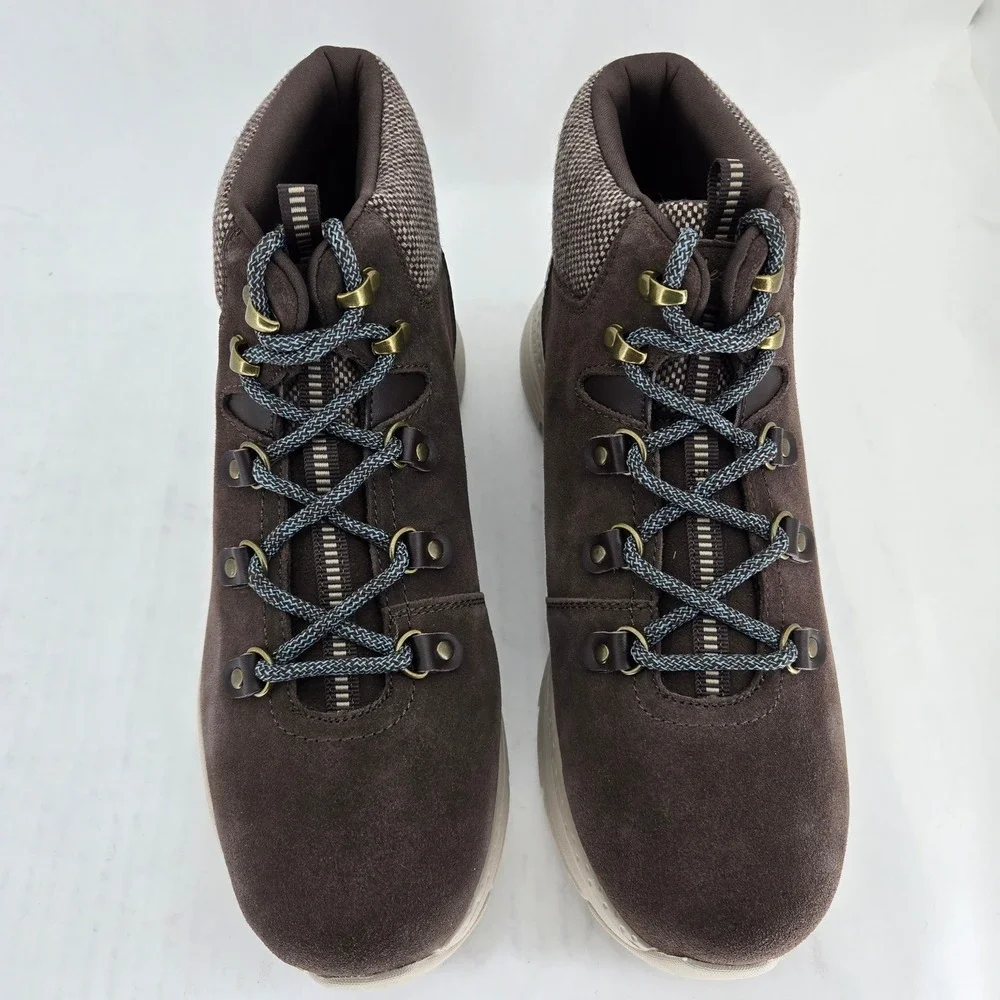 Skechers Arch Fit Extraordinary 167324 Chocolate Brown Suede‎ Boots Womens 10